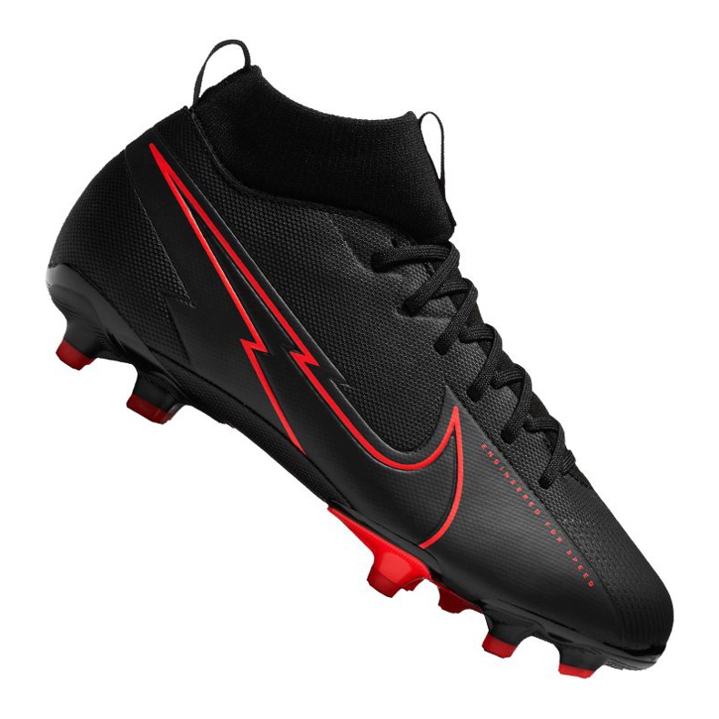 Nike Superfly 7 Academy Mg Jr AT8120-060 scarpe da calcio nero nero