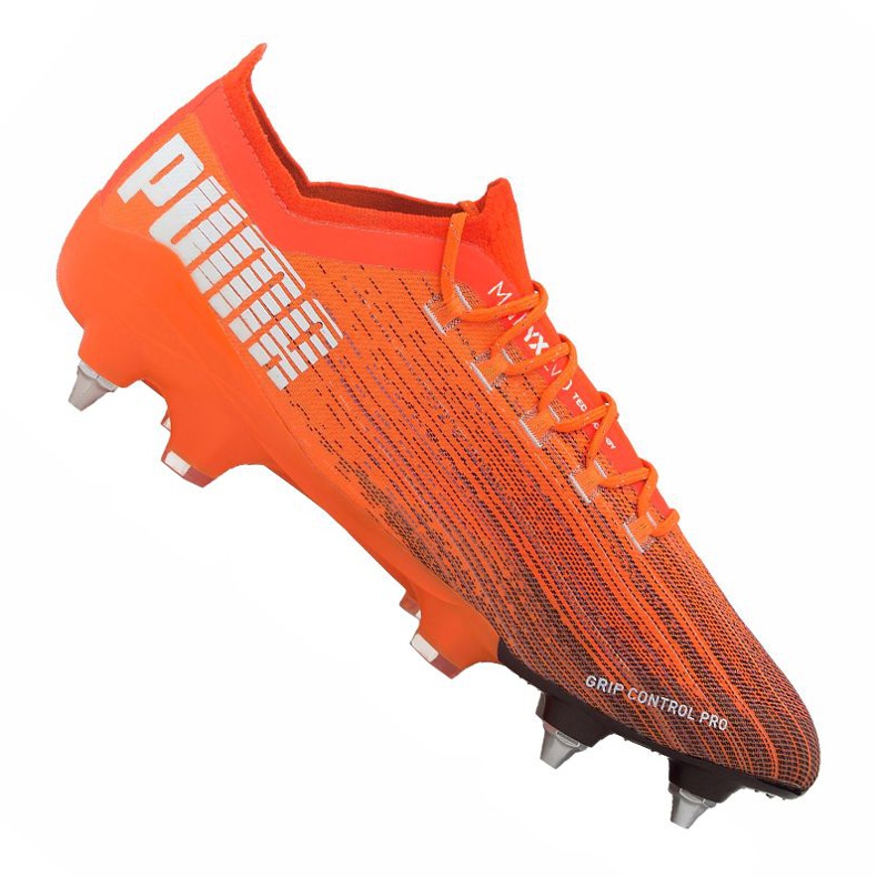 Scarpe da calcio Puma Ultra 1.1 Mx Sg M 106076-01 multicolore arance e rosse
