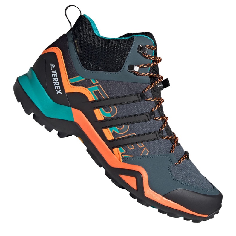 Scarpe Adidas Terrex Swift R2 Mid Gtx M FV6840 blu navy blu verde