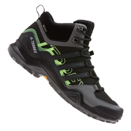 Scarpe Adidas Terrex Swift R2 Mid Gtx M EH2281 nero grigio verde