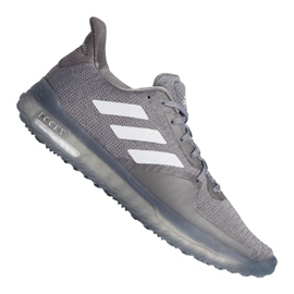 Scarpe Adidas FitBoost Trainer M FV6943 bianca grigio