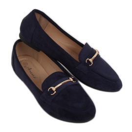 Mocassini da donna blu navy 88-385 Navy