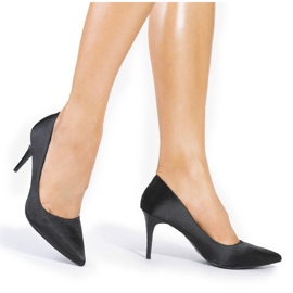 Décolleté nere sul tacco LEI-160 nero