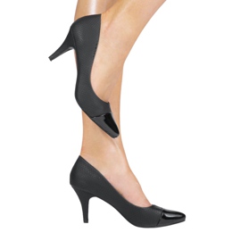 Décolleté nere sul tacco YS-437 nero