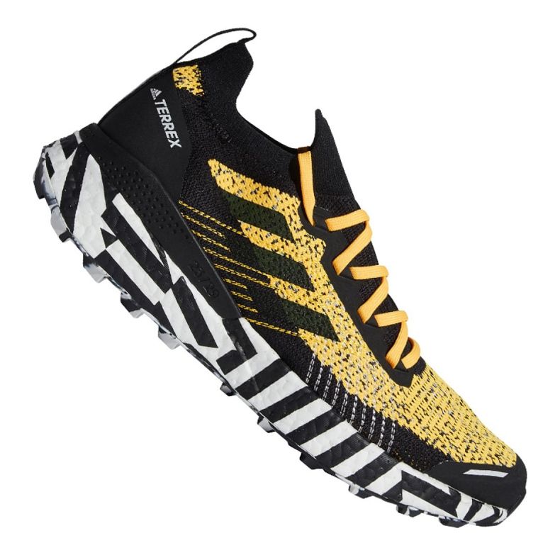 Scarpe Adidas Terrex Two Ultra Parley M FW7424 nero giallo