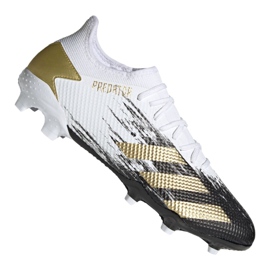 Scarpe da calcio Adidas Predator 20.3 L Fg M FW9197 oro bianco bianca