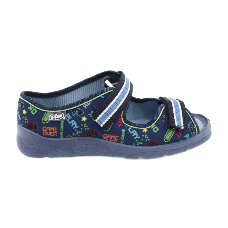 Scarpe per bambini Befado 969Y161 blu navy multicolore