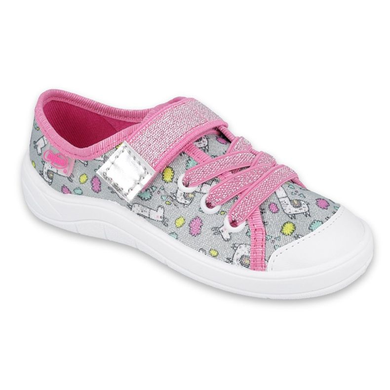 Scarpe per bambini Befado 251X158 rosa grigio
