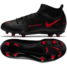 Scarpe da calcio Nike Phantom Gt Club Df FG / MG Jr CW6727-060 multicolore nero