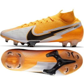 Scarpe da calcio Nike Mercurial Superfly 7 Elite Fg M AQ4174-801 arancione multicolore