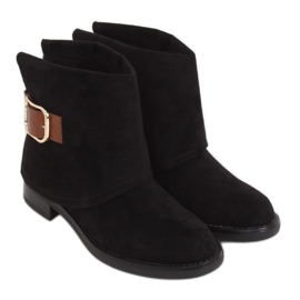 Stivali da donna neri UK19P Black nero
