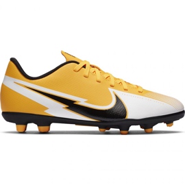 Nike Mercurial Vapor 13 Club FG / MG Jr AT8161 801 scarpe da calcio giallo giallo