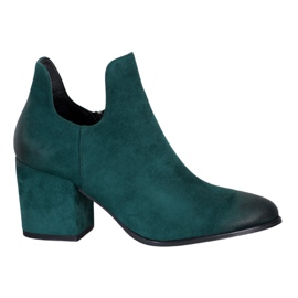 VINCEZA stivaletti verde