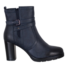 J. Star Stivali casual su un post blu navy blu