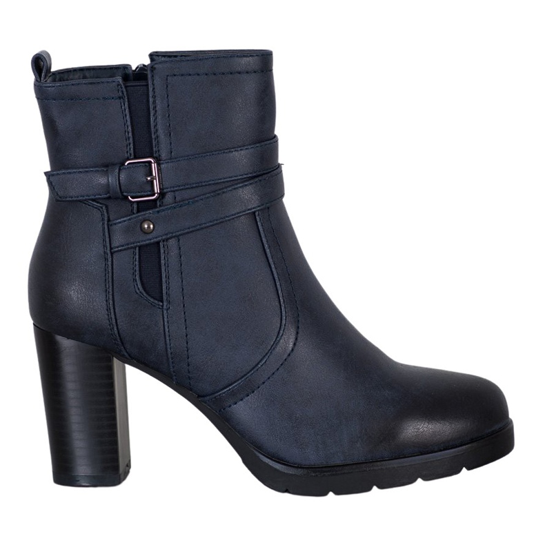 J. Star Stivali casual su un post blu navy blu