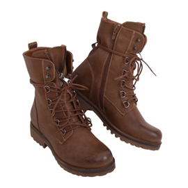 Stivali militari marroni da lavoro BZ66017-KB Khaki marrone cachi
