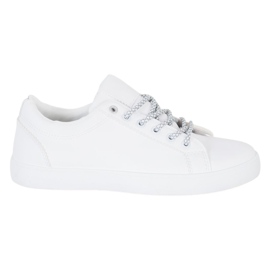 SHELOVET Sneakers Con Lacci Decorativi bianco