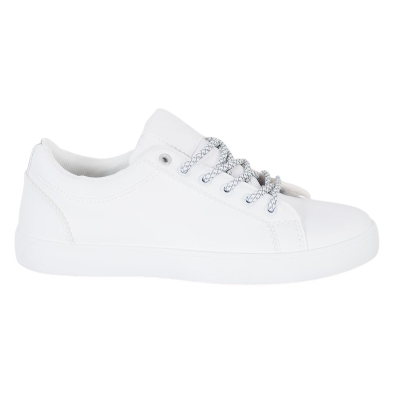 SHELOVET Sneakers Con Lacci Decorativi bianca