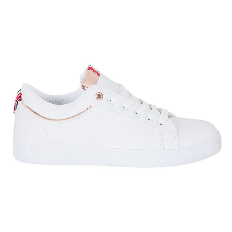 SHELOVET Sneakers Alla Moda Con Ecopelle bianca