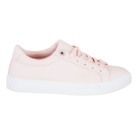 SHELOVET Sneakers Con Ecopelle rosa