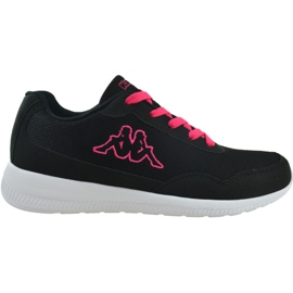 Kappa Follow W 242495 1122 scarpe nero blu rosa