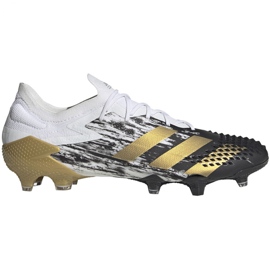 Scarpe da calcio Adidas Predator Mutator 20.1 LM Fg FW9182 grigio bianco