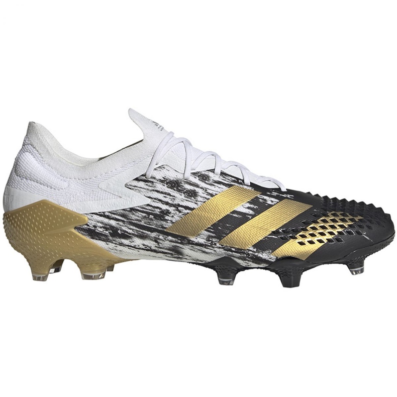 Scarpe da calcio Adidas Predator Mutator 20.1 LM Fg FW9182 grigio bianca
