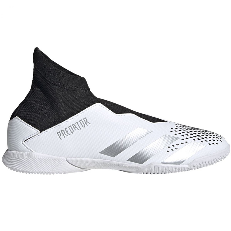Scarpe da calcio Adidas Predator 20.3 Ll In Jr FW9213 grigio bianca