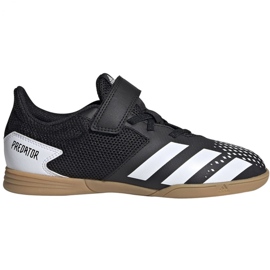 Scarpe da calcio Adidas Predator 20.4 H&amp;L In Sala Jr FW9226 nero nero