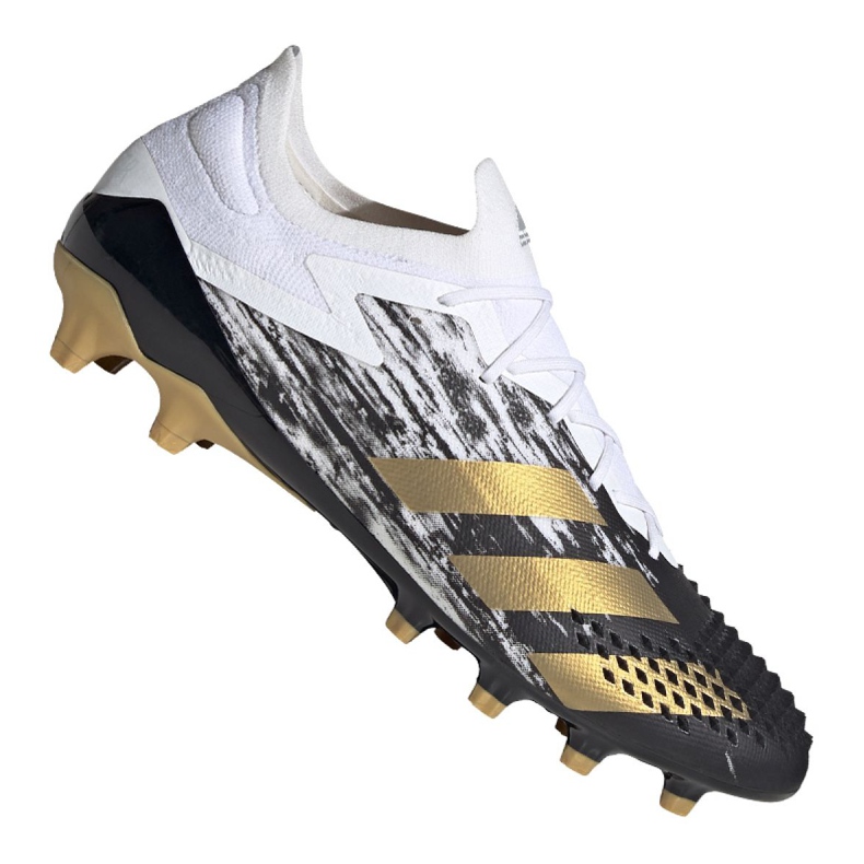 Scarpe da calcio Adidas Predator 20.1 Low Ag M FW9747 nero, bianco, nero, oro bianca