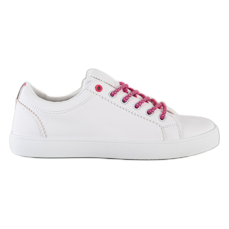 SHELOVET Sneakers Con Lacci Decorativi bianca