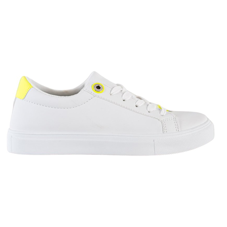 SHELOVET Sneakers Con Ecopelle bianca
