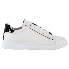 SHELOVET Scarpe sportive classiche bianca nero