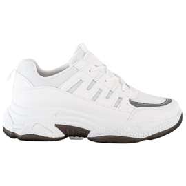 SHELOVET Comode Sneakers Con Rete bianca