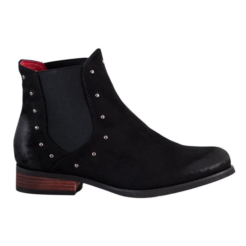 Goodin Stivaletti Chelsea Neri Con Accessori nero