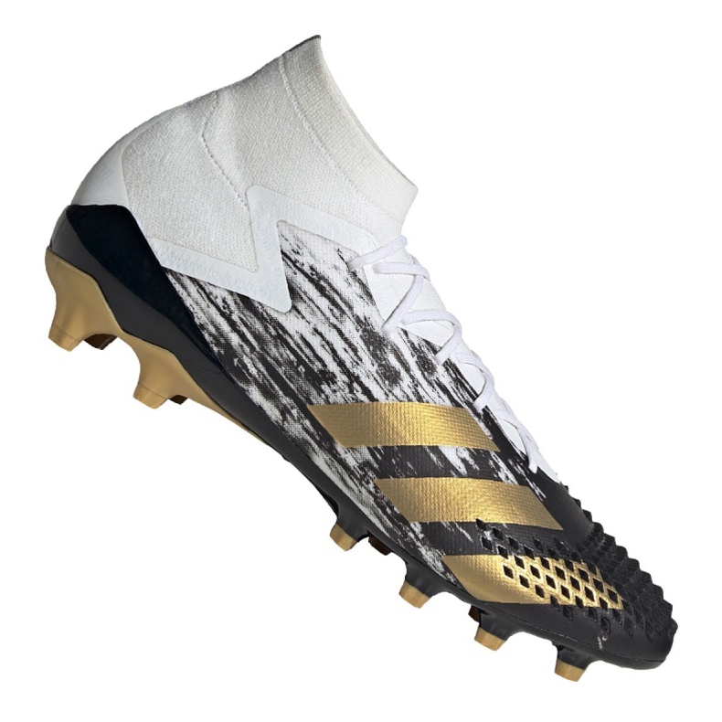 Scarpe da calcio Adidas Predator 20.1 Ag M FW9185 nero, bianco, nero, oro bianca