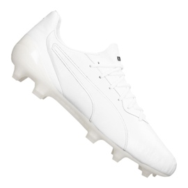 Scarpe da calcio Puma King Platinum Fg / Ag M 105606-03 multicolore bianca