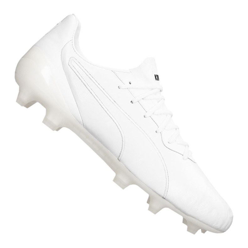 Scarpe da calcio Puma King Platinum Fg / Ag M 105606-03 multicolore bianca