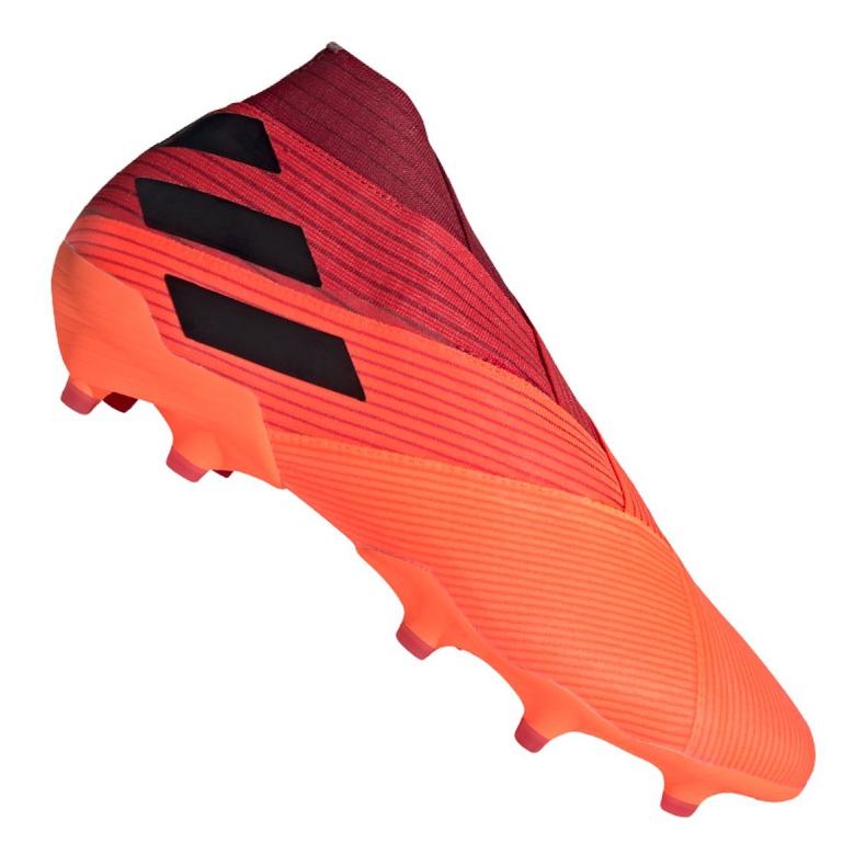 Scarpe da calcio Adidas Nemeziz 19+ Fg M EH0772 multicolore arancia