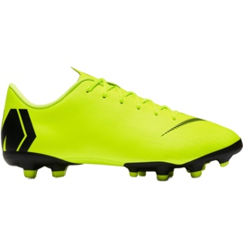 Nike Mercurial Vapor 12 Academy Mg Jr AH7347 701 scarpe da calcio giallo