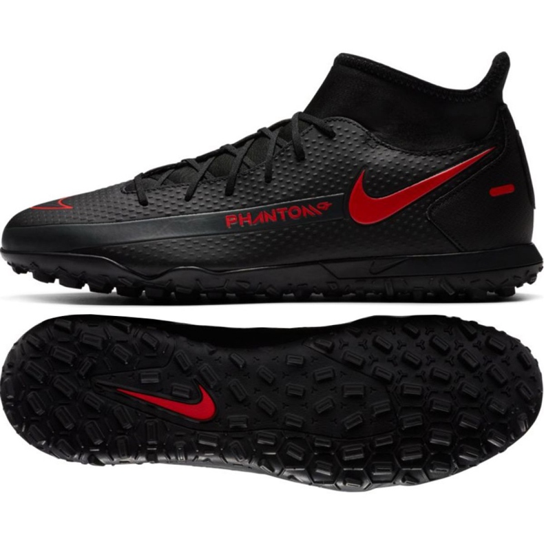 Scarpe da calcio Nike Phantom Gt Club Df Tf M CW6670-060 multicolore nero