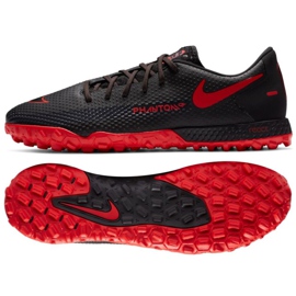 Scarpa da calcio Nike React Phantom Gt Pro Tf M CK8468-060 multicolore nero