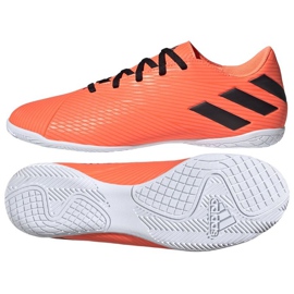 Scarpe indoor adidas Nemeziz 19.4 In M EH0307 multicolore arance e rosse