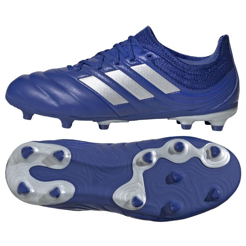 Scarpe da calcio Adidas Copa 20.1 Fg Jr EH0886 multicolore viola