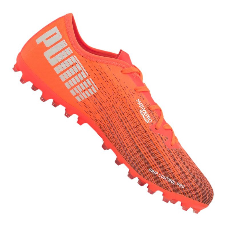 Scarpe da calcio Puma Ultra 2.1 Mg M 106082-01 multicolore arancia