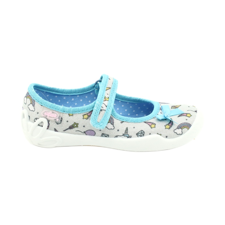 Scarpe per bambini Befado 114X391 blu grigio