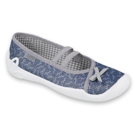 Scarpe per bambini Befado 116Y275 blu navy grigio