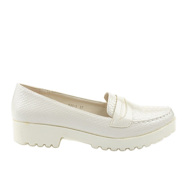 Scarpe slip-on bianche RS-WED2 bianca