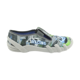 Scarpe per bambini Befado 290Y210 blu grigio multicolore verde