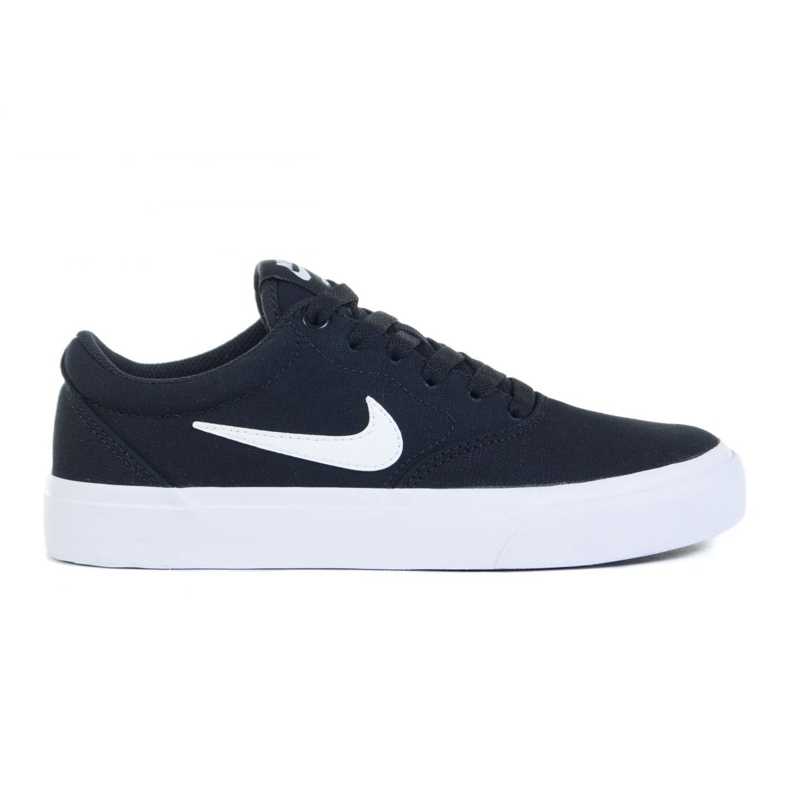 Nike Sb Charge Cnvs W CQ0260-004 scarpe bianca nero